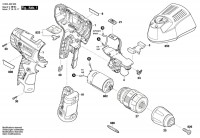 Bosch 3 603 J83 901 Easyimpact 12 Cordless Impact Drill 12 V / Eu Spare Parts